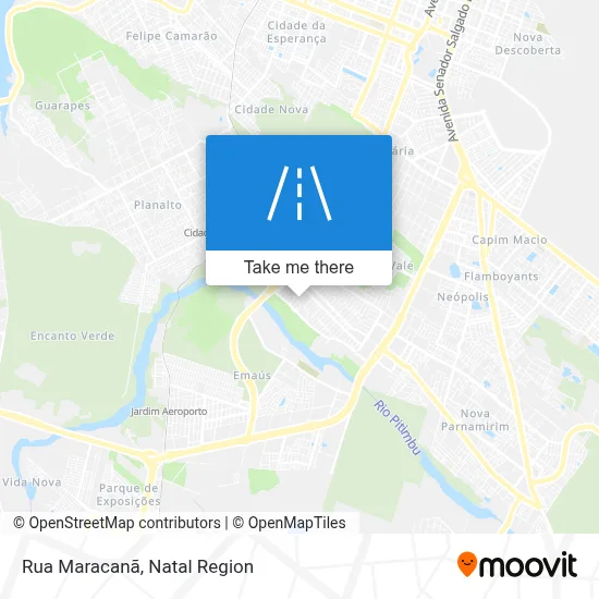 Rua Maracanã map