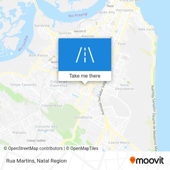 Rua Martins map