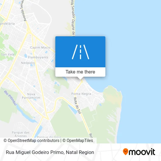 Rua Miguel Godeiro Primo map