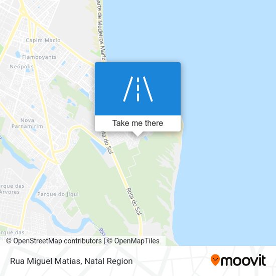 Rua Miguel Matias map