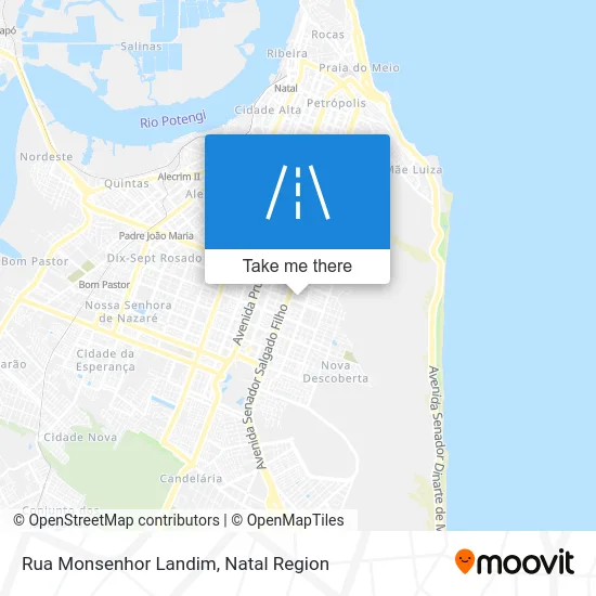 Rua Monsenhor Landim map