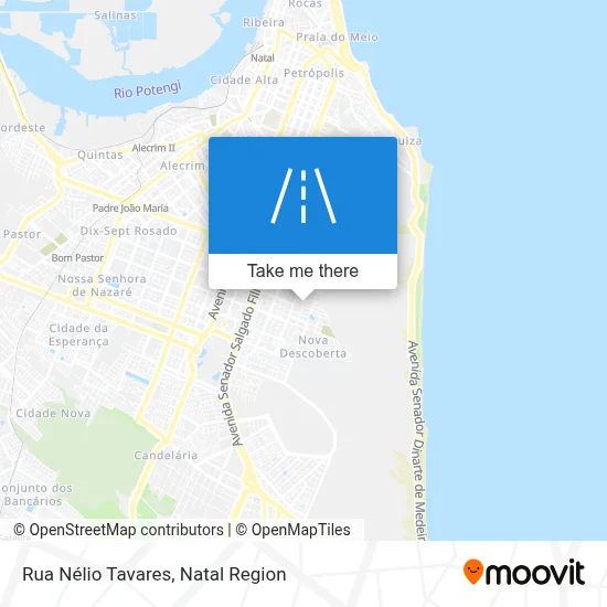 Rua Nélio Tavares map