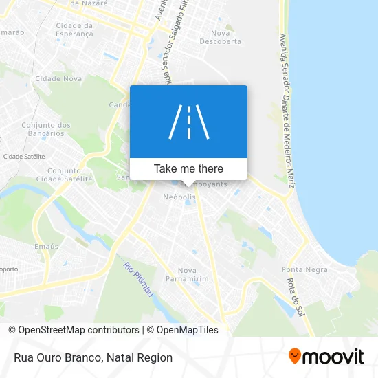 Rua Ouro Branco map