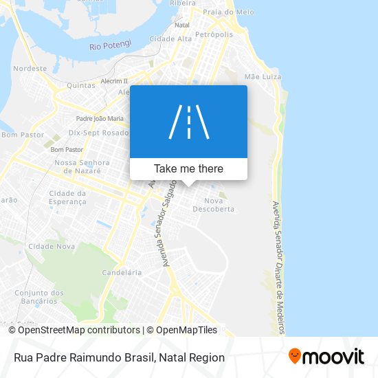 Rua Padre Raimundo Brasil map