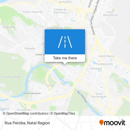 Rua Peroba map