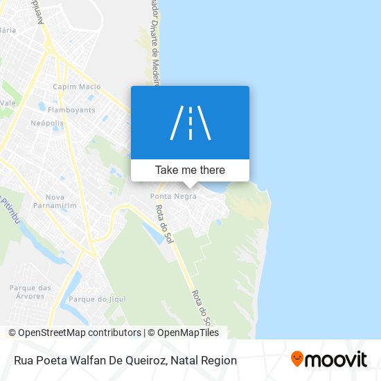 Rua Poeta Walfan De Queiroz map