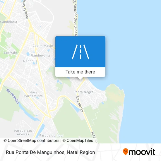 Rua Ponta De Manguinhos map