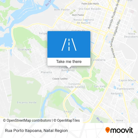 Rua Porto Itapoana map