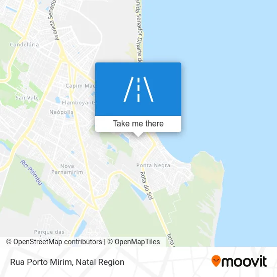 Rua Porto Mirim map
