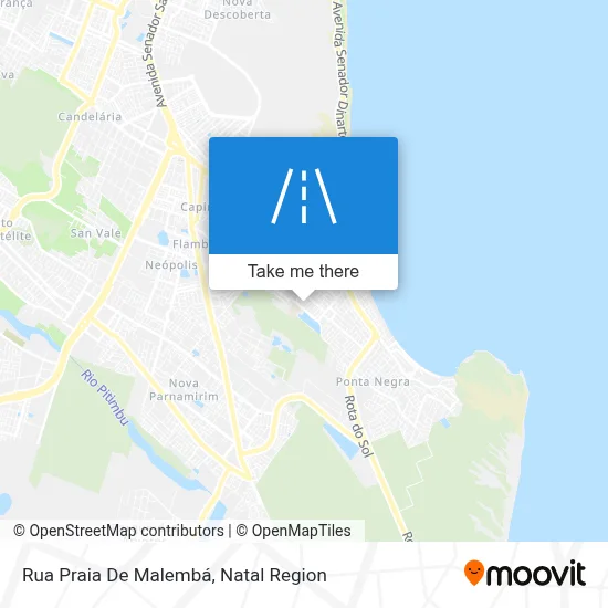 Rua Praia De Malembá map
