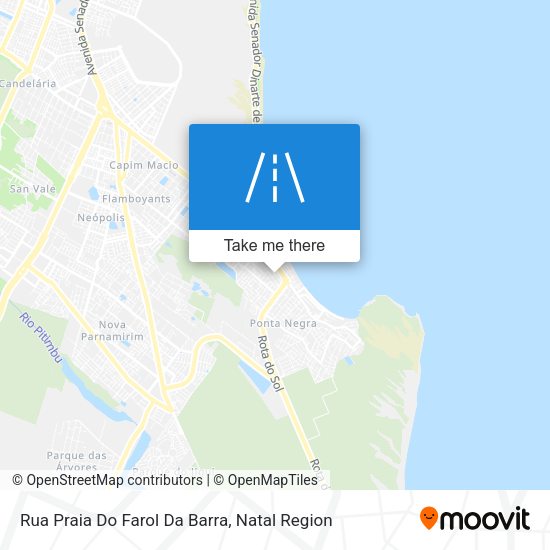 Rua Praia Do Farol Da Barra map