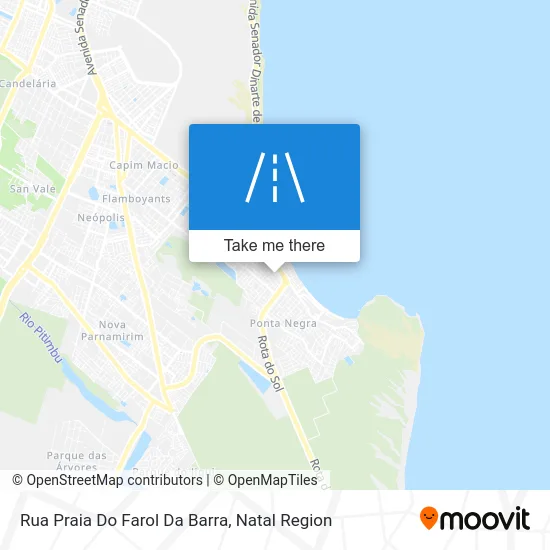 Rua Praia Do Farol Da Barra map