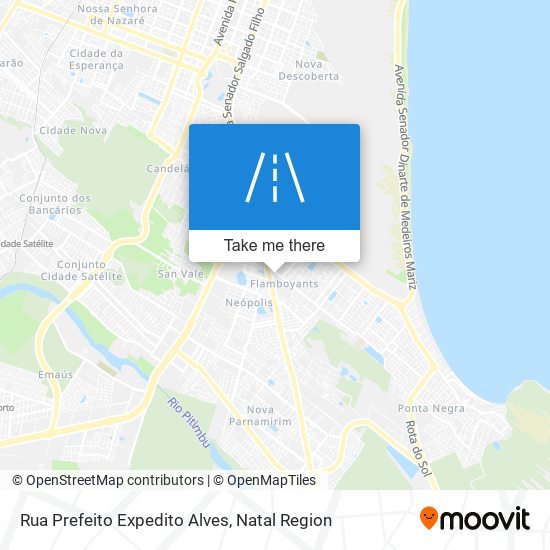 Rua Prefeito Expedito Alves map