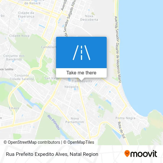 Rua Prefeito Expedito Alves map