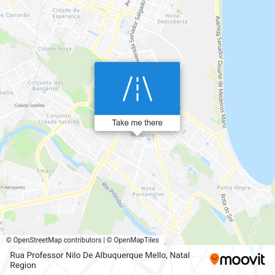 Rua Professor Nilo De Albuquerque Mello map