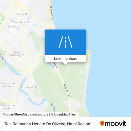 Rua Raimundo Nonato De Oliveira map