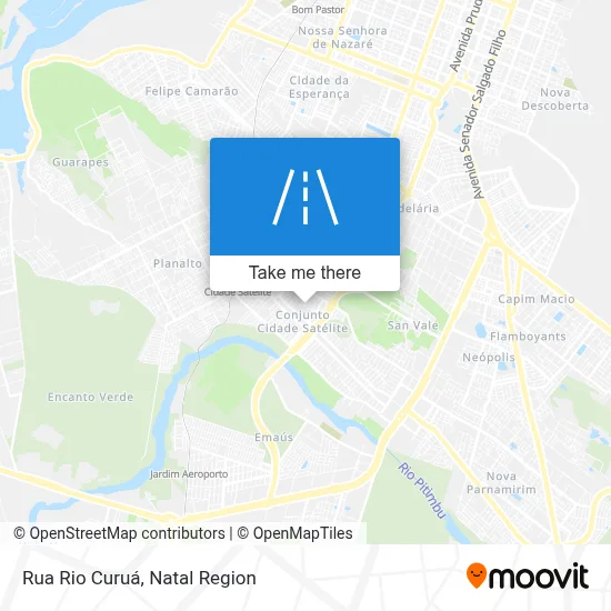 Rua Rio Curuá map