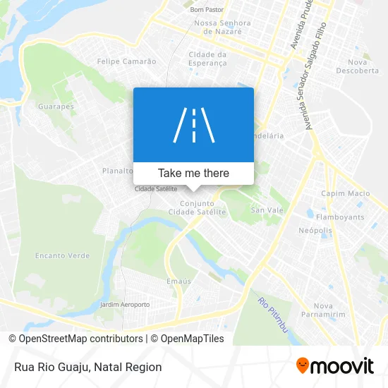 Rua Rio Guaju map