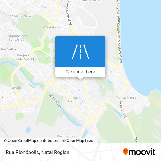 Rua Rionópolis map