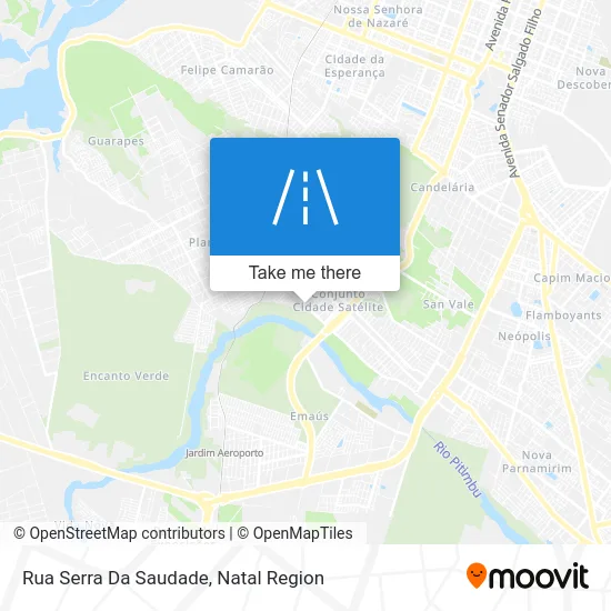 Rua Serra Da Saudade map