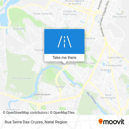 Rua Serra Das Cruzes map