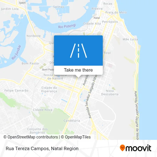 Rua Tereza Campos map