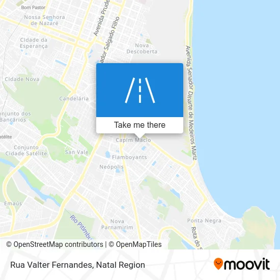 Rua Valter Fernandes map