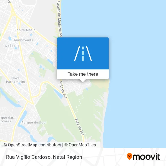 Rua Vigílio Cardoso map