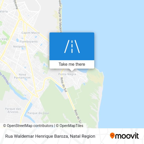 Rua Waldemar Henrique Baroza map