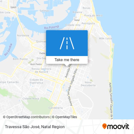 Mapa Travessa São José