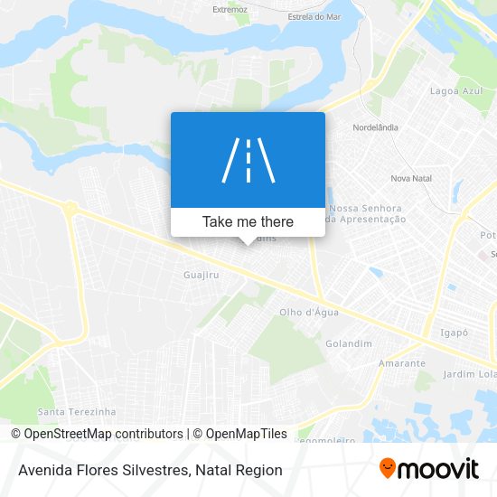 Avenida Flores Silvestres map