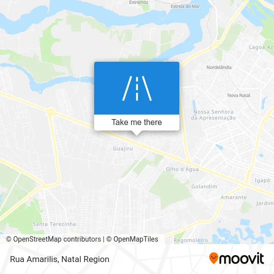 Rua Amarilis map