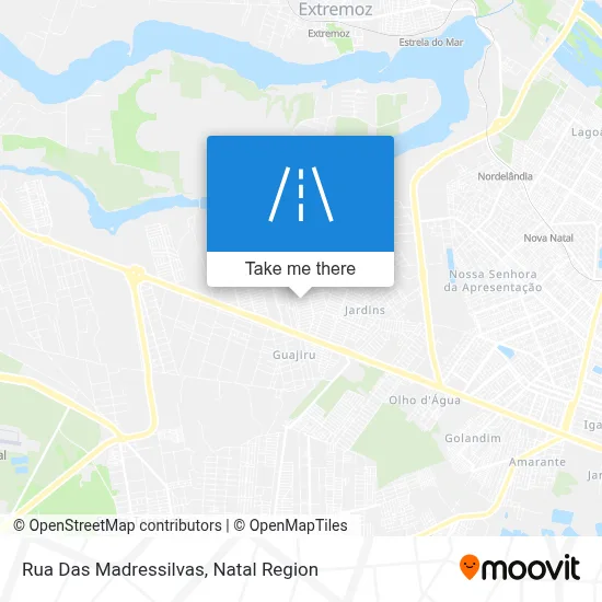 Rua Das Madressilvas map