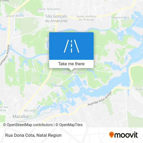 Rua Dona Cota map