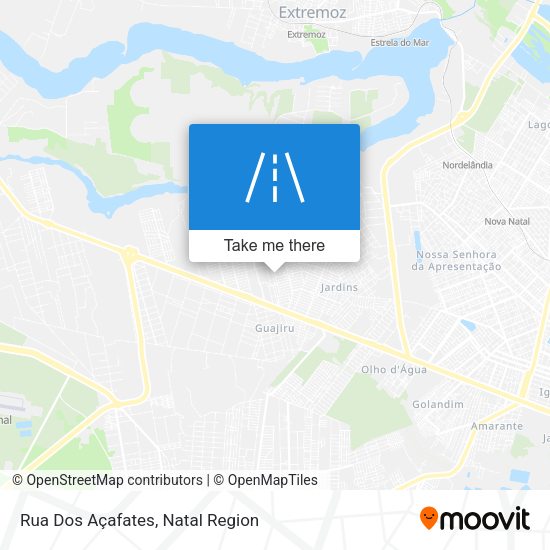 Rua Dos Açafates map