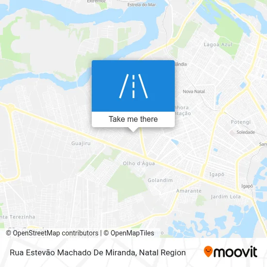 Rua Estevão Machado De Miranda map