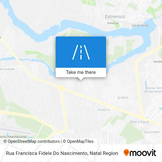 Rua Francisca Fidele Do Nascimento map