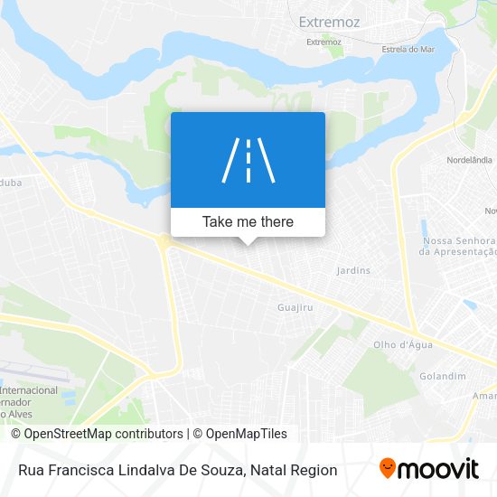 Rua Francisca Lindalva De Souza map