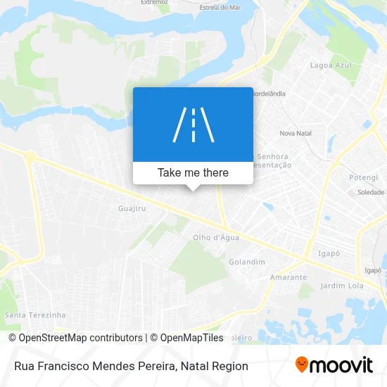 Rua Francisco Mendes Pereira map