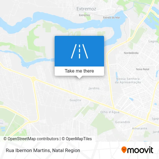 Rua Ibernon Martins map