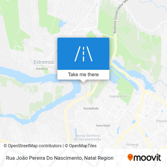 Rua João Pereira Do Nascimento map
