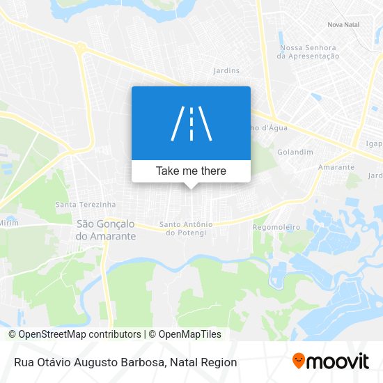 Rua Otávio Augusto Barbosa map