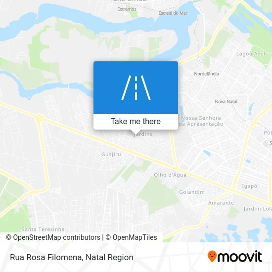 Rua Rosa Filomena map