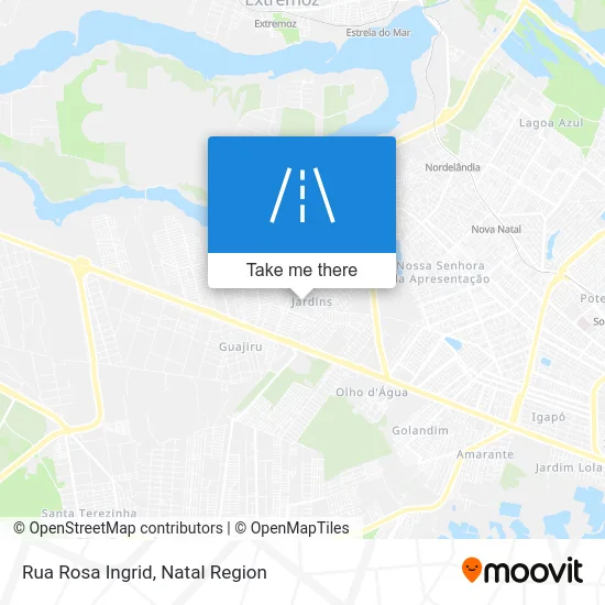Rua Rosa Ingrid map