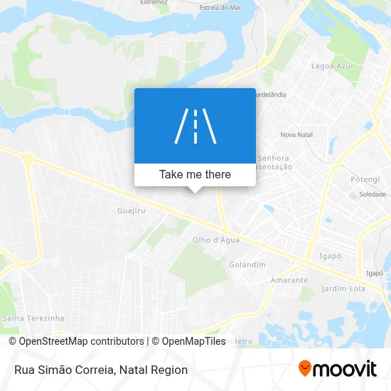 Rua Simão Correia map