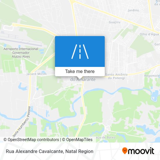 Rua Alexandre Cavalcante map