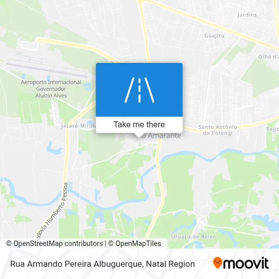 Rua Armando Pereira Albuguerque map