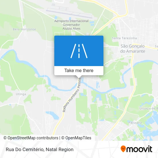 Rua Do Cemitério map
