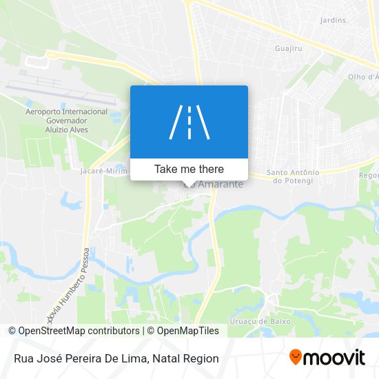 Rua José Pereira De Lima map