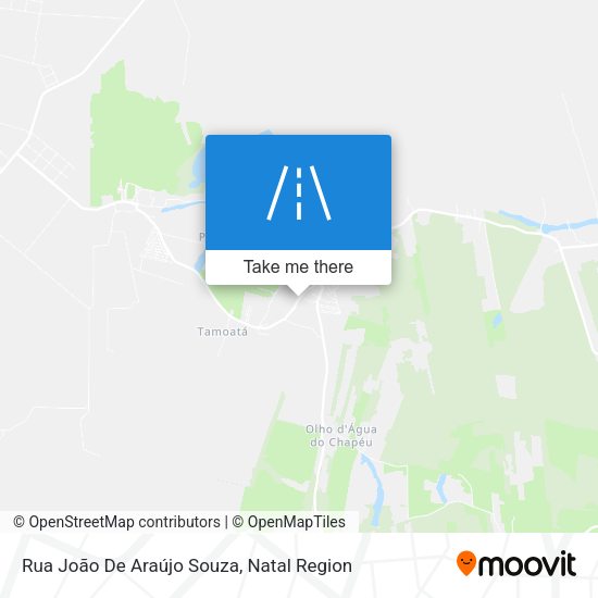 Rua João De Araújo Souza map